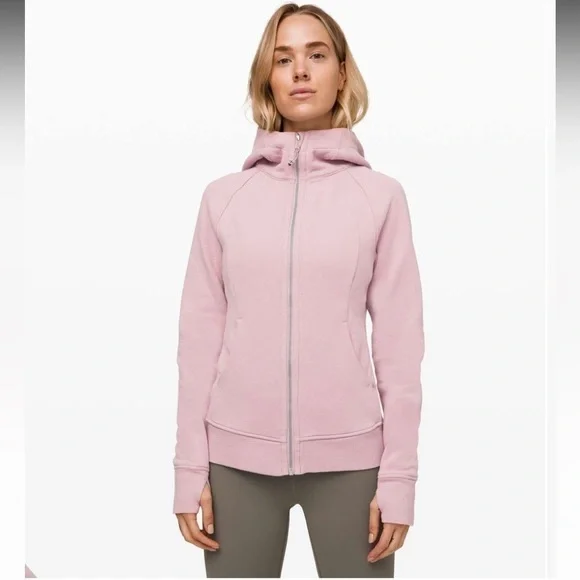 Lululemon Scuba Hoodie *Light Cotton Fleece
Smoky Blush Size 4 Full Zip - Picture 2 of 9